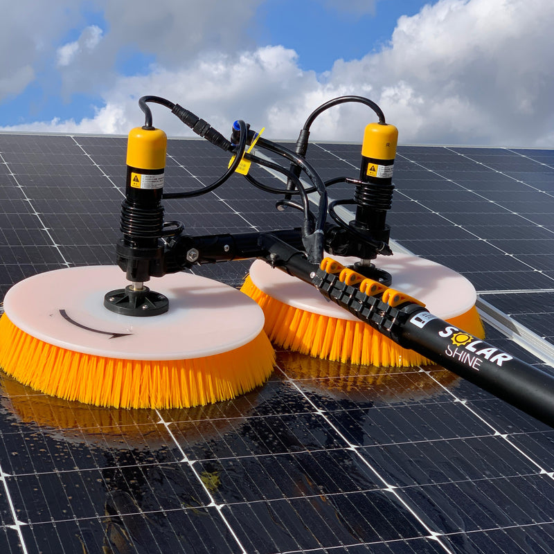 Double-headed Electric Photovoltaic Brush
